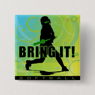 softball102 2 inch square button