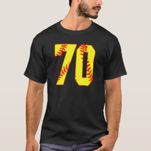 Softball 70 Fast Pitch Love Softball Mom Favourite T-Shirt