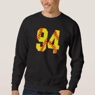 Softball 94 Fast Pitch Love Softball Mom Favourite Sweatshirt