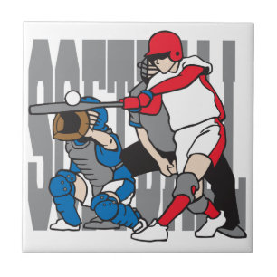 Softball Action Tile