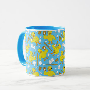 Softball Baseball Chick Pattern Mug