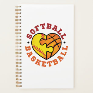 Softball Basketball Heart Planner