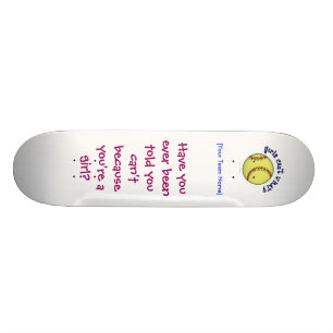 Softball-Blue Skateboard