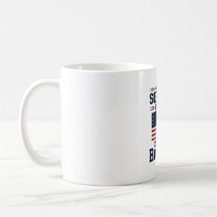 Softball Brother Patriotic Vintage Engraving Shirt Coffee Mug