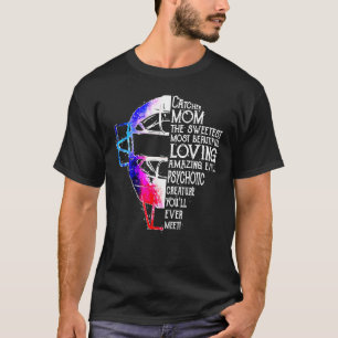 Softball Catcher-Mom The Sweetest Mother's Day Cos T-Shirt