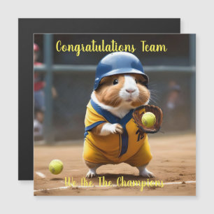 Softball Champion Team Guinea Pig, Winners 
