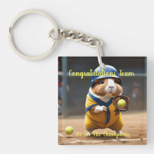 Softball Champion Team Guinea Pig, Winners Keyring