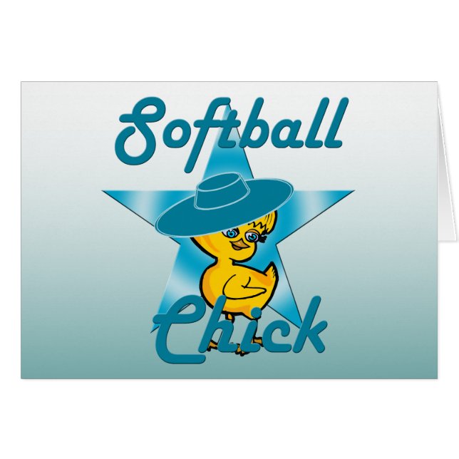 Softball Chick #7 (Front Horizontal)