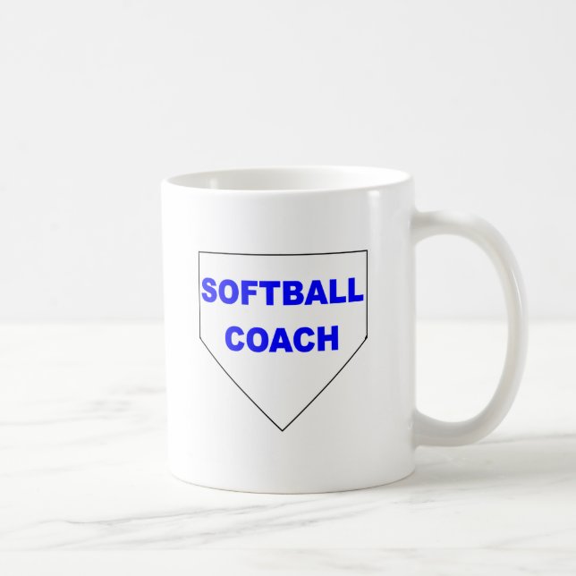 SOFTBALL COACH MUG (Right)