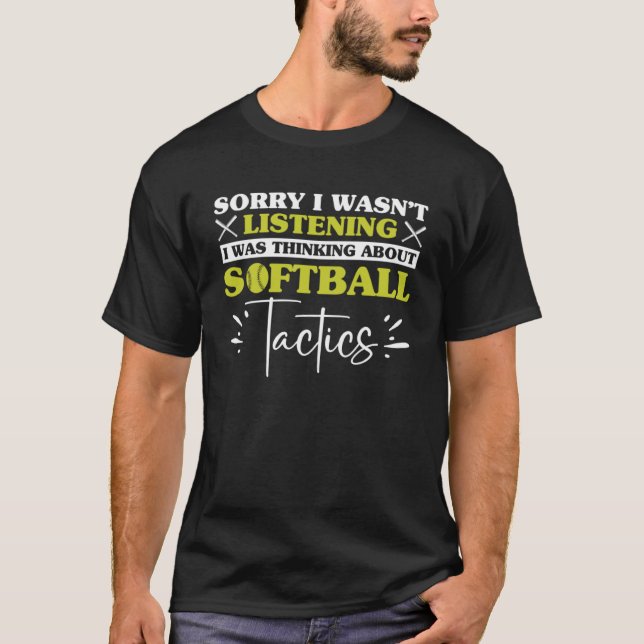 Softball Coach T-Shirt (Front)