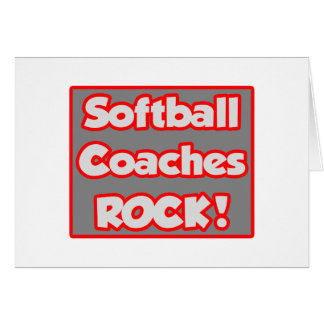 Softball Coaches Rock!