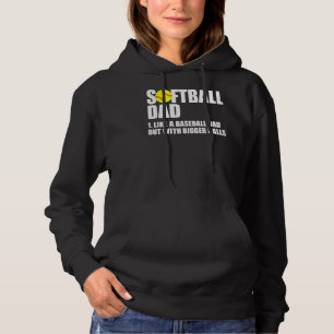 Softball Dad Definition Hoodie