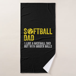 Softball Dad Like a Baseball Dad