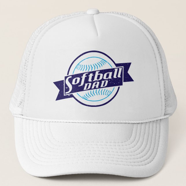 Softball Dad Trucker Hat (Front)