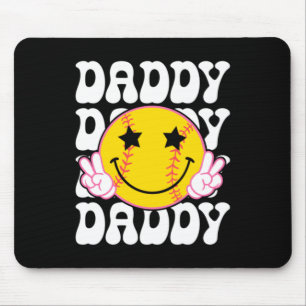Softball Daddy Mouse Pad