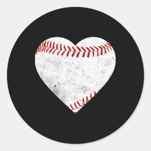 Softball Gift Tee  Classic Round Sticker