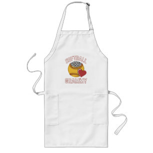 Softball Grammy Long Apron