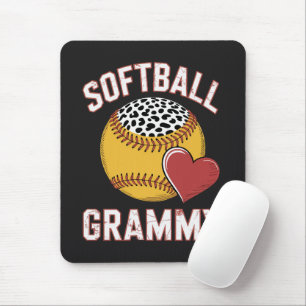 Softball Grammy Mouse Pad