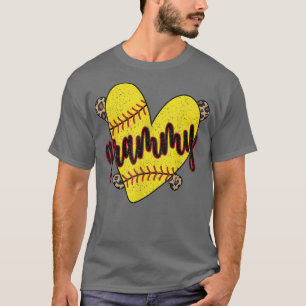 Softball Grammy Proud Softball Player Grammy  T-Shirt