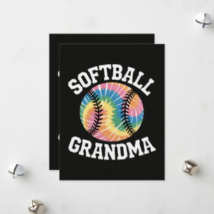 Softball Grandma Holiday Card