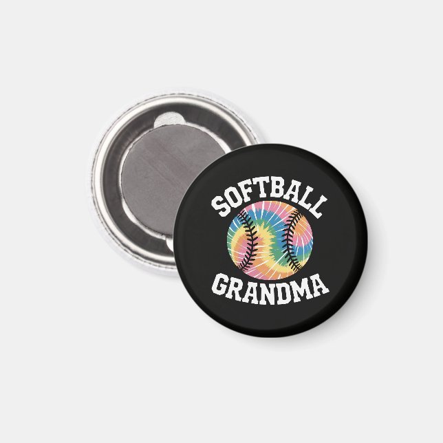 Softball Grandma Magnet (Front/Back)
