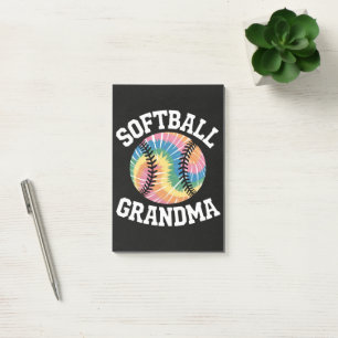 Softball Grandma Post-it Notes