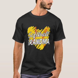 Softball Grandma Softball Designs For Women Grandp T-Shirt