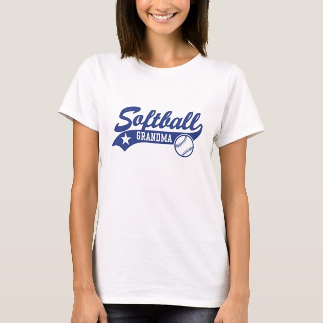 Softball Grandma T-Shirt (Front)