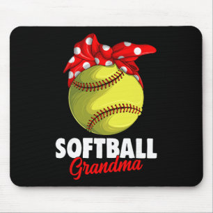 Softball Grandma Women _1 Mouse Pad