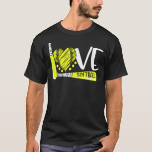 Softball Graphic Saying  For Teen Girls And Women T-Shirt