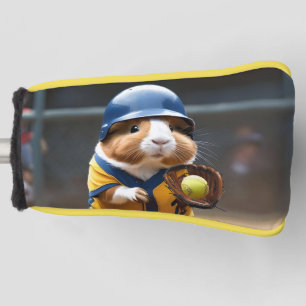 Softball Guinea Pig, Golf Putter Cover
