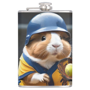 Softball Guinea Pig, Hip Flask