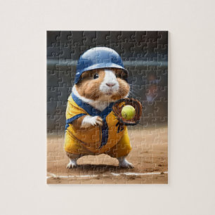 Softball Guinea Pig,  Jigsaw Puzzle