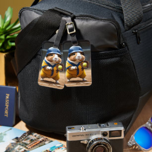 Softball Guinea Pig, Luggage Tag