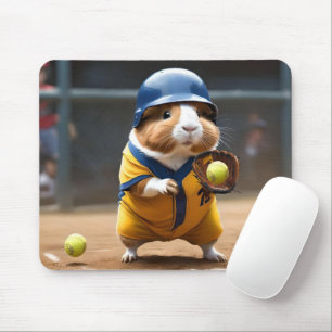Softball Guinea Pig, Mouse Pad