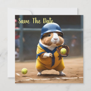 Softball Guinea Pig,  Save The Date
