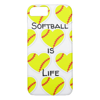 Softball Is Life Phone Case