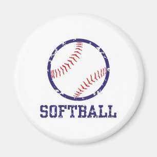 Softball Magnet