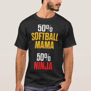 Softball Mama Proud Mom Team Player _1 T-Shirt