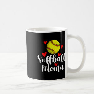 Softball Mema Of A Softball Player Mema  Coffee Mug
