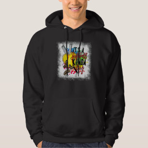 Softball Mom Leopard Its A Softball Kinda Day Moth Hoodie