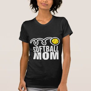 Softball mom t-shirt for women