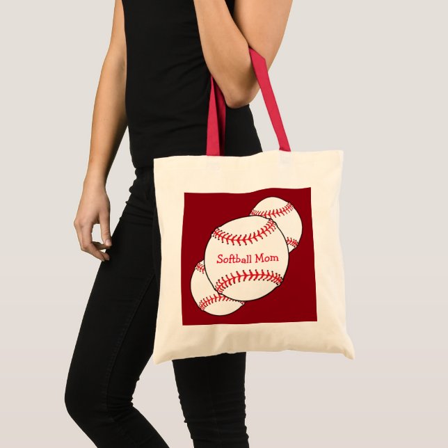 Softball Mom Tote Bag (Front (Product))