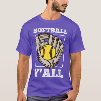Softball music funny T-Shirt