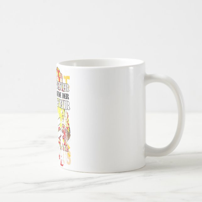 Softball Pitcher Grandma Of A Softball Pitcher Gra Coffee Mug (Right)