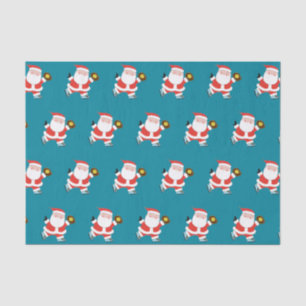 Softball Player Christmas Tissue Paper