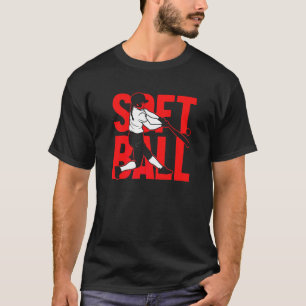 Softball Player Girl Pitcher Catcher Softball T-Shirt