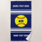 Softball Player Number Team Club Name Custom