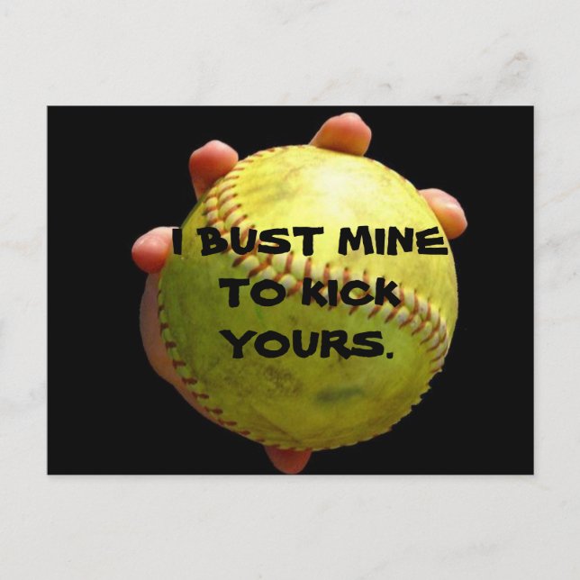 Softball Postcard (Front)