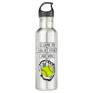 Softball Quote 710 Ml Water Bottle